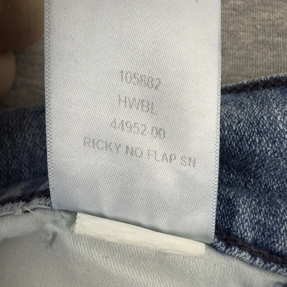 True Religion Ricky Men's‎ Jeans Size 42 Relaxed Straight No Flap Light Wash